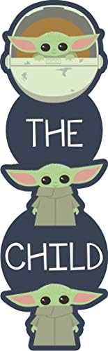 Grogu Mandalorian Cartoon Bookmark by Trends International image 3