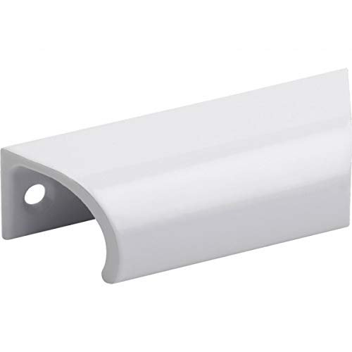 Preisvergleich Produktbild Möbel- / Zierbeschläge Hebetürgriff 57 mm weiß