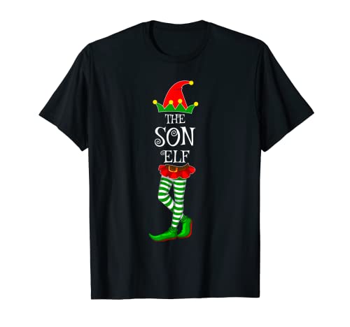 The Son Elf Family Matching Xmas Funny Idea Christmas T-Shirt
