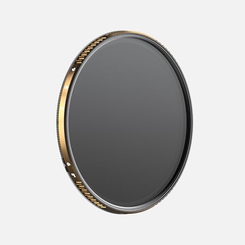 Image of PolarPro 82mm Peter McKinnon VND Camera Filter - 6-9 Stop Variable Neutral Density Lens Filter for DSLR /Mirrorless Professional Video - PMVND Signature Edition II for Cinematic Shutter Speed Control