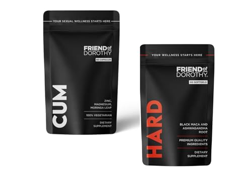 FRIEND OF DOROTHY CM and Hard Bundle - Enhance Your Experience with Natural Supplements - 1 Month Supply