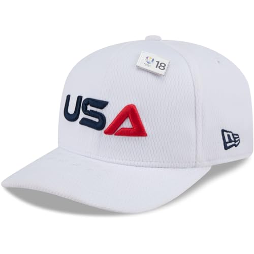 USA Ryder Cup 2025 White 9 SEVENTY Stretch Snap by us-neweracap-production