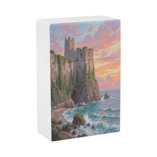 Sea - Side Castle �V�K���b�g�P�[�X �����Y ���f�B�[�X 97mm �L���O �ʏ�T�C�Y �������X�^�C���b�V���ȃV�K���b�g�{�b�N�X �h�� �V�K���b�g�z���_�[ �▭�ȃV�K���b�g���[�P�[�X 20��