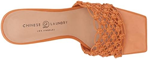 Chinese Laundry Women's Yazzie Heeled Sandal, Orange, 9 | Image 4