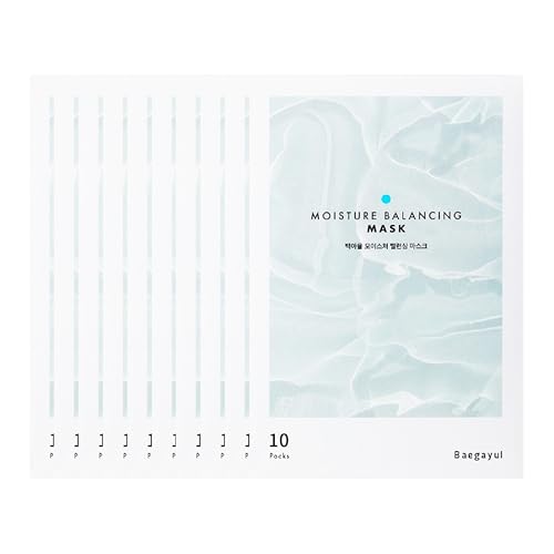 Moisture Balancing Sheet Mask 10EA - Hydrating & Soothing Facial ...