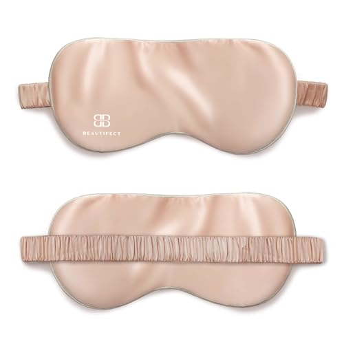 Masque de sommeil en soie naturelle pour bloquer la lumière