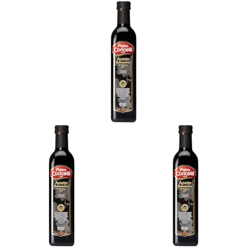 Image of Pietro Coricelli Aceto Balsamic Vinegar di Modena, 500ml (Pack of 3)