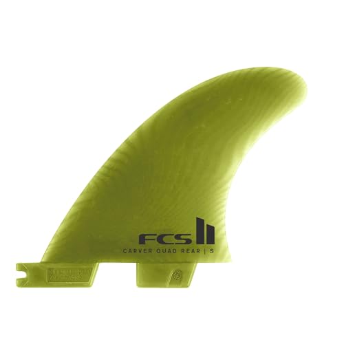 FCS II Carver Neo Glass Medium Eucalyptus Quad Rear Fins