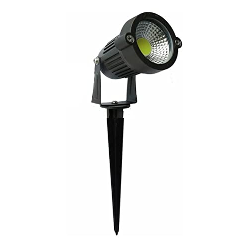 Espeto LED COB Jardim Branco Frio 6000k 6500k Bivolt A Prova D'água 5w