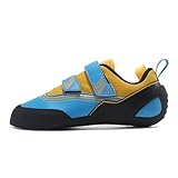 clofab Kletterschuhe Herren Damen universelle Trainingsschuhe Anfänger Klettern Indoor Bouldern Trainingsschuhe rutschfeste und atmungsaktive Kinder Kletterschuhe 32-44EU (Schwarz Blau,41)
