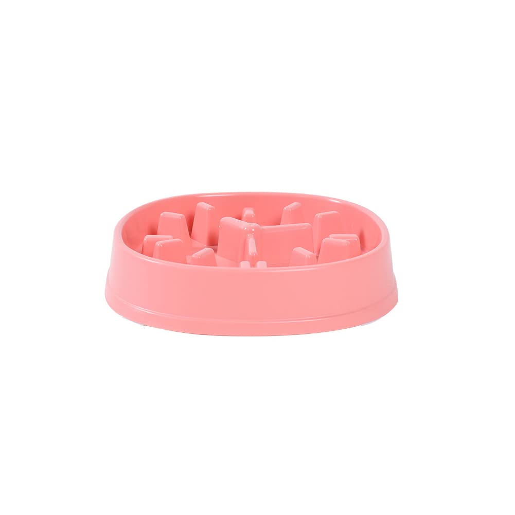 Slow Feeder Dog Bowl Non Skid Slow Eating Dog Bowl Stop Bloat Better Digestion Healthy Eating Clock Interactive Puzzle Bowls Slow Feeding Dog Bowl for Small Medium Size Dogs and Cats