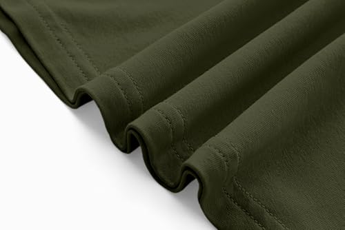 Image of Kindcall Womens Slim Fitted Mock Turtleneck Tops Long Sleeve Lightweight Base Layer Shirts