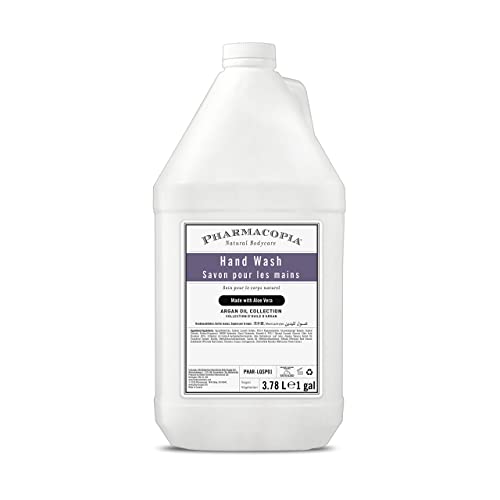 Pharmacopia Hotel Collection Argan Oil Hand Wash - Moisturizing Hand Soap with Natural and Organic Ingrediens - Vegan, Cruelty-Free Liquid Soap Refill - No Parabens, 128 oz image 2