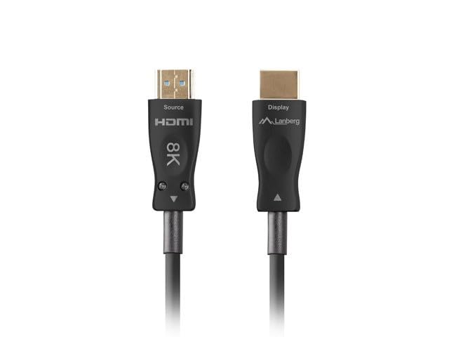 Câble optique AOC HDMI 2.1 Lanberg 8K 50 m M/M pour cordon cordon d'affichage - 2