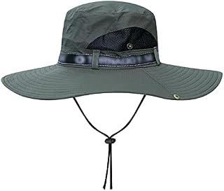 VidFair Fishing Hat Outdoor Men Women Protection Sun Hat Breathable Wide Brim with Face Neck Flap Cover for Backpacking Hiking Travel Camping Gardening & Boating