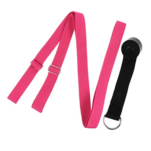 TOGEVAL Elastic Ballet Foot Stretch Band Loops for Flexibility Training Yoga Dance Rosy