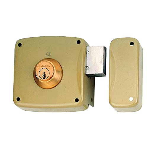 Lince 3017190 Cerradura 5124A-BO/100 Derecha, Oro Cover