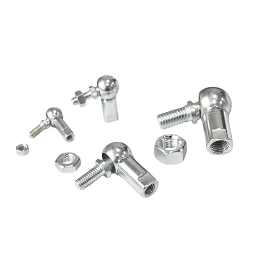 XBNVYRO 2/4PCS ���j�o�[�T���W���C���g �{�[���W���C���g �R�l�N�e�B���O���b�h CS-M5 6 8 10 12 14 16 �����ԃs�X�g���^�C���b�h ���j�o�[�T�����b�h�G���h�W���C���g�x�A�����O(Right thread,4PCS_M6X1.