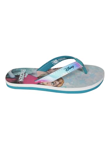Image of Kidsville Official Frozen Printed Kids Girls Flip-Flop | Soft, Non-Slip, Indoor, Outdoor, House Slipper, Comfortable & Durable Footwear for Children