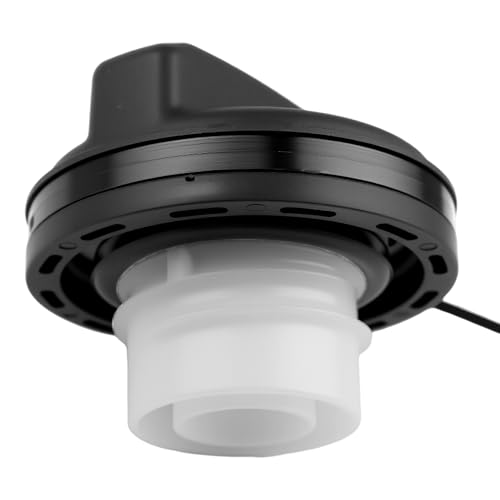 Image of GT360 Gas Cap, Fuel Cap For Chevy GMC Cadillac - Silverado Express Savana Sierra 1500 2500 3500 4500 Suburban Tahoe Yukon Escalade ESV 2012 2013 2014 2015 2016 2017 2018 2019 2020 2021, Black
