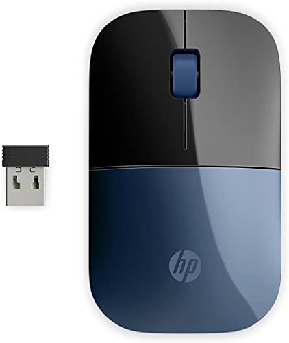 HP Z3700 - Souris Sans Fil Bleue (USB, 1200 DPI, Ambidextre)