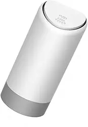 Lixeira Para Carro Emborrachada Encaixe Redondo Universal Porta Copo 7cm X 15cm