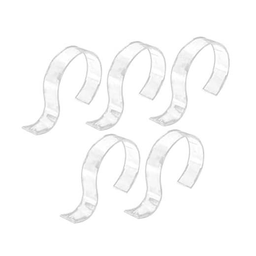 Cabilock 5 Piezas Cinturón Soporte De Exhibición Cinturón De Venta Al por Menor De Plástico Soporte De Reloj Cinturón Estante De Exhibición Colgador De Ropa Organizador Ganchos De Plástico