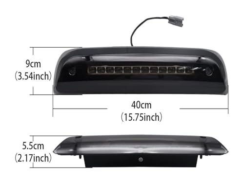 Troisième feu stop stroboscope pour Silverado 1500 2014-2018 et 2500HD arrière - 2