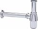 Viega 100 674 Flaschengeruchsverschluss 1 1/4’’ vchr, Chrom, 20.8 x 11.2 x 6.8 cm
