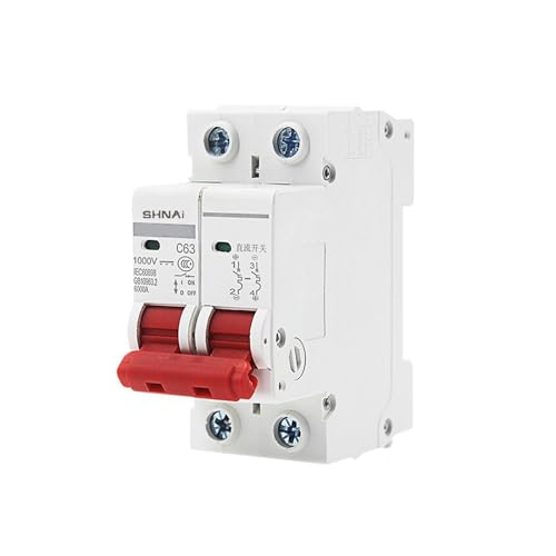 Interruptor de protección solar DC 1000V contra sobrecarga magnetotérmica 2P 20A 2