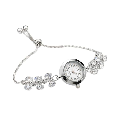 NIKYARA GLOW Crystal Floral Bracelet Watch for Women & Girls...