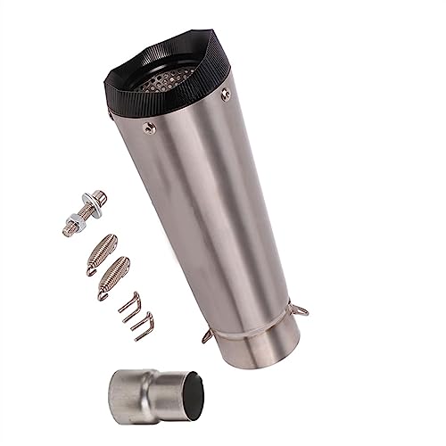 Silencieux d'échappement moto universel 51mm 60mm tube de fuite alliage titane