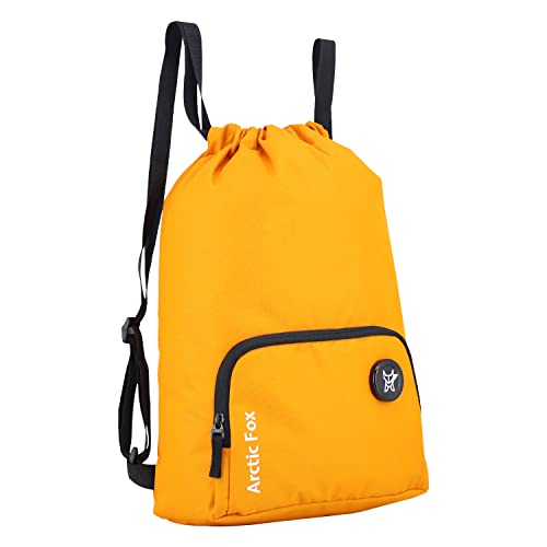 Image of Arctic Fox 15 Liters Draw String Bag Orange Backpack