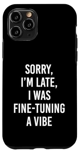 Funny Vibe�R�[�f�B���OAI�G�[�W�F���g�J���҃v�����v�g�G���W�j�A�R�[�_�[ �X�}�z�P�[�X iPhone 11 Pro �p