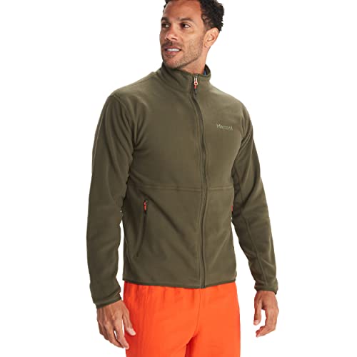 Image of MARMOT Men's Rocklin Full-Zip Jacket - Classic, Warm, Lightweight 100-Weight Fleece Layer
