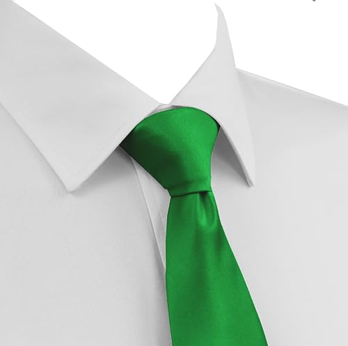 Image of Dibi Solid Color Ties for Men, Formal Mens Ties, Neck Tie, Classic Tie for Boys Women Teens, Wedding Business Costume Necktie