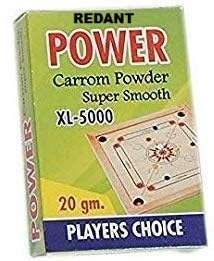 Image of REDANT Carrom Board with Coin,Striker and Powder (26 Inch with Blue Cover L-1)