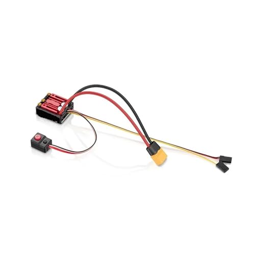 ESC 80A sans balais étanche pour voitures RC 1/10 série WP-10BL80 - 3