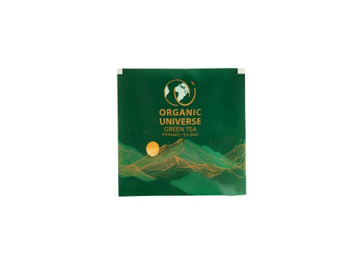 Image of ORGANIC UNIVERSE Chamomile Tea and Chamomile Citrus Tea Whole Leaf Tea Combo | Pack of 2, 50 Pyramid Tea Bags | Aromatic Flavours | 100% Organic Ingredients