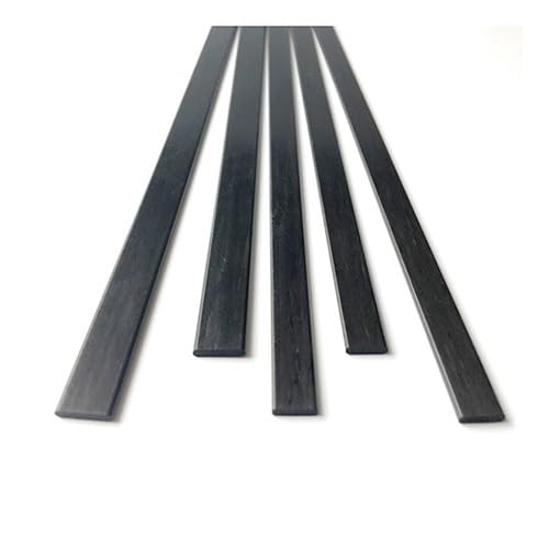 Plates de carbone 1x10 mm pour réparer et rigidifier les planeurs en atelier