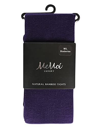 Image of MeMoi Natural Rayan Blend Solid Color Opaque Tights
