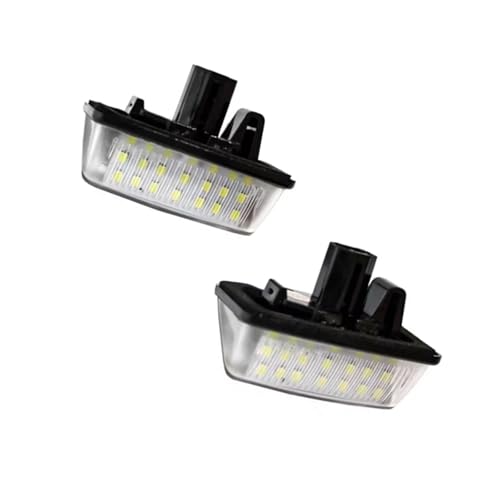 Evita multas con iluminación matrícula Toyota Previa kit luces sustitución trasera