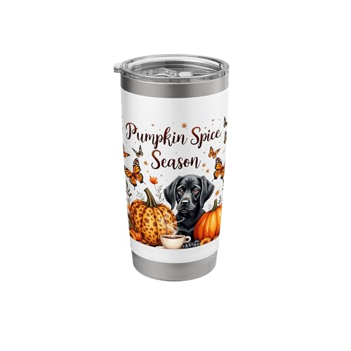 Pumpkin Spice Tumbler Cute Fall Coffee Travel Mug Fall Stainless Steel Insulated Tumbler