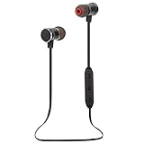 Bluetooth Headphone 5.0, Wireless Sport Earphones, HiFi Bass Stereo Sweatproof Earbuds w/Mic, Noise Cancelling Wireless Earphone for Workout/Running Suitable for Apple/Samsung Android Phone