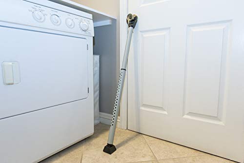 Brinks 675-83001 Heavy Duty Dual Function Door Security Bar Silver #TOP4