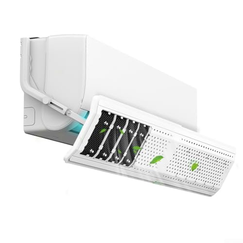 Deflector de aire acondicionado ajustable sin taladro para hogar 8