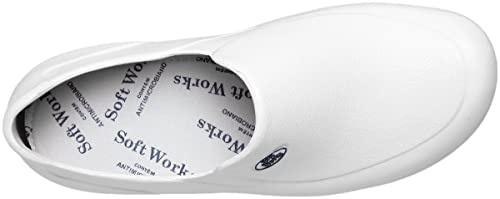 Sapato Soft Work Bb65 Profissional Antiderrapante Hospital 45 Branco