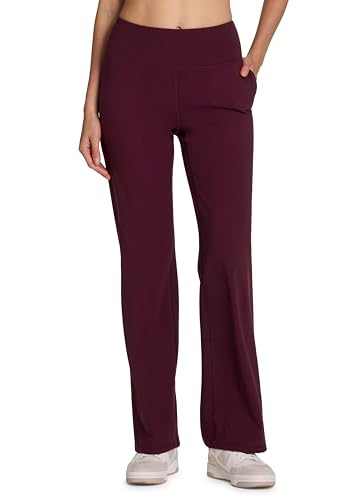 RBX Active Yoga Pants for Women, Tummy Control Boot Cut Flare Legging Lightweight Buttery Soft Sweatpants with Pockets3