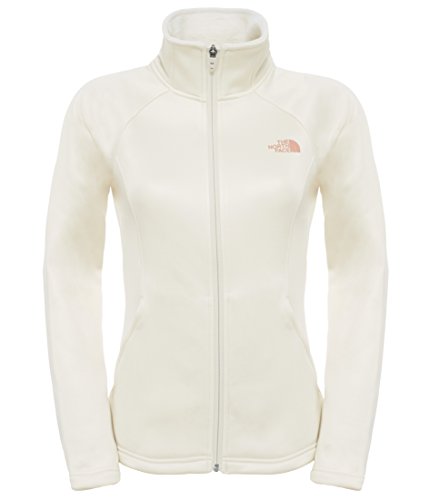The North Face Damen W Agave Full Zip-EU Jacke, Weiss-Vint Wht Hther, M