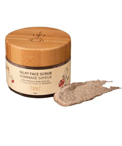 TANIT Gommage Visage Doux - Nettoyant Exfoliant Naturel Végan 60 ml